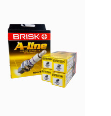 Свічка запалювання Brisk A-Line №02 для ваз 2108 2109 21099 2110 2111 2112 Daewoo Lanos 8 кл (LR15YCY)