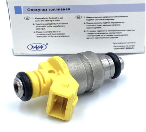 Форсунка паливна Continental для ваз 2110 2111 2112 1118 2123 жовта (E20734)