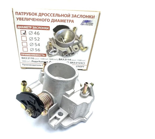 Дросельна заслінка OEM для ваз 2110 2111 2112 2113 2114 2115 1118 2170 2123 d-46