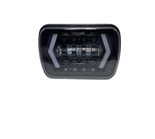 Фара led 5X7 дюйма 75W ближній дальній та поворот Jeep Ваз Nissan Land Rover 20 7 14см 12 24V (lJLS5939)