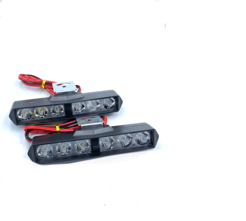 Світлодіодна LED фара 10W 6 Led біла комплект 2 шт (LedG-1)