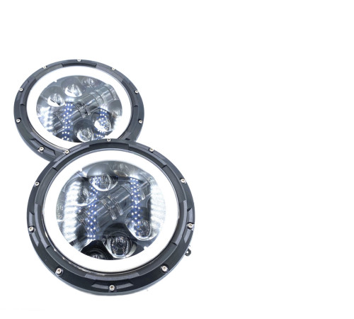 Фара LED 80W ближній дальній ходові вогні 7 дюймів для ваз 2101 2121 Газ 53 Камаз Уаз Зіл Маз (Led I)