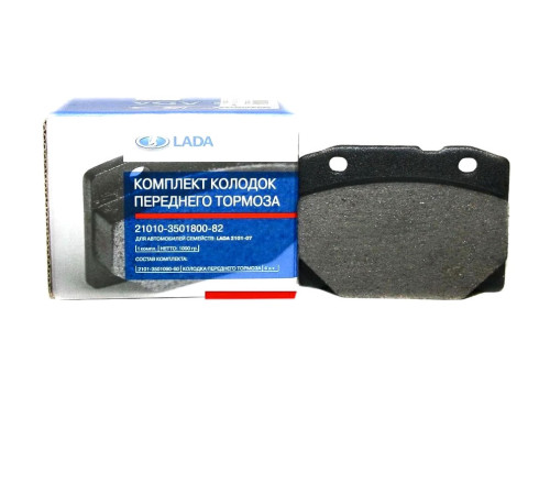 Колодка гальмівна передня OEM для ваз 2101 2102 2103 2104 2105 2106 2107 комплект 4 штуки (21010-350180082)