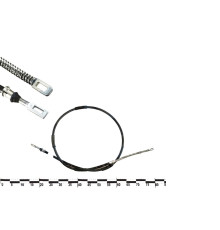 Трос ручного гальма в зборі OEM для ваз 2108 2109 21099 (21080-3508180-01)