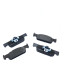 Гальмівні передні колодки Bosch Renault Logan Dacia Sandero комплект 4 шт після 2012 року (0986494661)